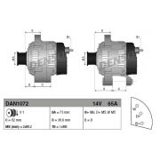 Слика 1 $на Генератор DENSO DAN1072