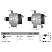 Слика 3 $на Генератор DENSO DAN1078