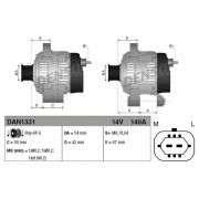 Слика 3 на Генератор DENSO DAN1331