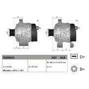 Слика 4 $на Генератор DENSO DAN603