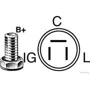 Слика 4 $на Генератор HERTH+BUSS JAKOPARTS J5119011