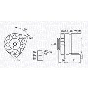 Слика 1 $на Генератор MAGNETI MARELLI 054022581010