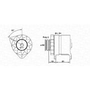 Слика 1 $на Генератор MAGNETI MARELLI 054022642010