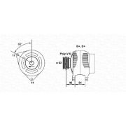 Слика 1 $на Генератор MAGNETI MARELLI 063321426010