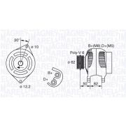 Слика 1 $на Генератор MAGNETI MARELLI 063321620010