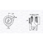 Слика 1 $на Генератор MAGNETI MARELLI 063533350070