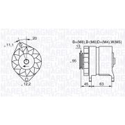 Слика 1 $на Генератор MAGNETI MARELLI 063534690370