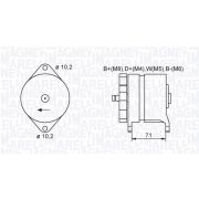 Слика 1 $на Генератор MAGNETI MARELLI 063730032010