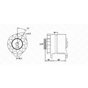 Слика 1 $на Генератор MAGNETI MARELLI 943346009010