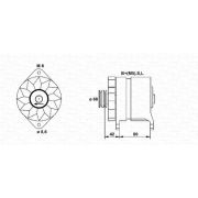 Слика 1 $на Генератор MAGNETI MARELLI 943346012010