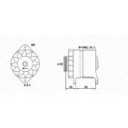 Слика 1 $на Генератор MAGNETI MARELLI 943346067010