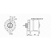 Слика 1 $на Генератор MAGNETI MARELLI 943346129010