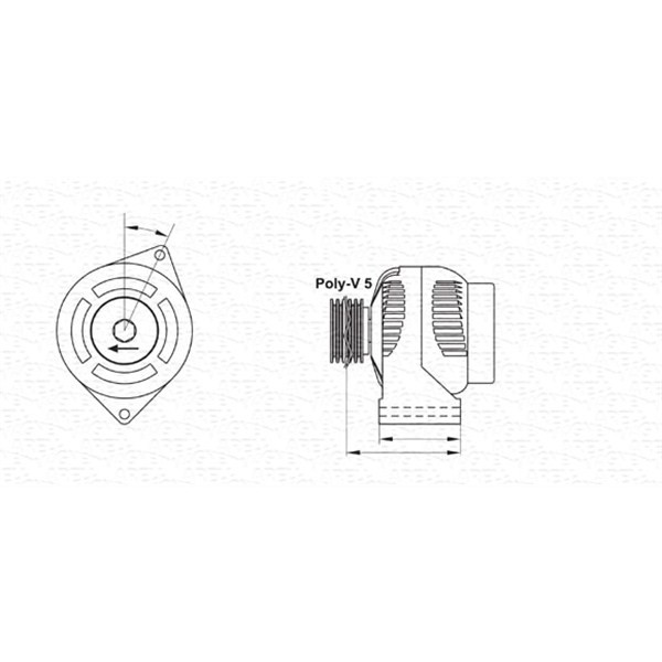 Слика на Генератор MAGNETI MARELLI 943346173010