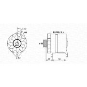 Слика 1 $на Генератор MAGNETI MARELLI 943354007010