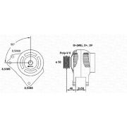 Слика 1 $на Генератор MAGNETI MARELLI 943355009010