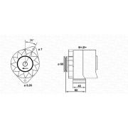 Слика 1 $на Генератор MAGNETI MARELLI 943356116010