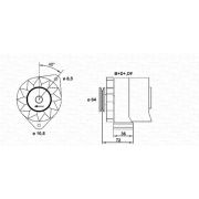 Слика 1 $на Генератор MAGNETI MARELLI 943356134010