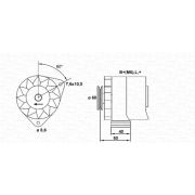 Слика 1 $на Генератор MAGNETI MARELLI 943356145010