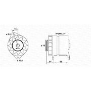 Слика 1 $на Генератор MAGNETI MARELLI 943356146010