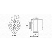 Слика 1 $на Генератор MAGNETI MARELLI 943356217010