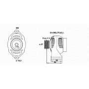 Слика 1 $на Генератор MAGNETI MARELLI 943356582010