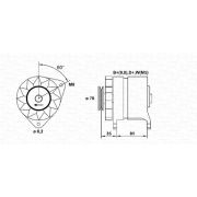 Слика 1 $на Генератор MAGNETI MARELLI 943356635010
