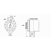 Слика 1 $на Генератор MAGNETI MARELLI 943356674010