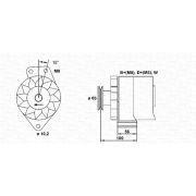 Слика 1 $на Генератор MAGNETI MARELLI 943356678010