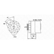 Слика 1 $на Генератор MAGNETI MARELLI 943356818010