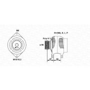 Слика 1 $на Генератор MAGNETI MARELLI 943356935010