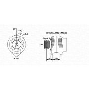 Слика 1 $на Генератор MAGNETI MARELLI 943356959010