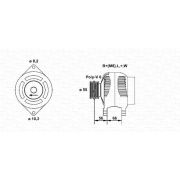 Слика 1 $на Генератор MAGNETI MARELLI 943356960010