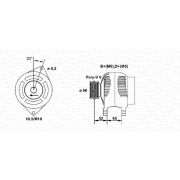 Слика 1 $на Генератор MAGNETI MARELLI 943356976010