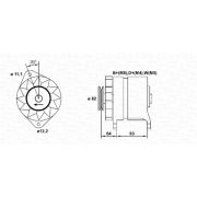 Слика 1 $на Генератор MAGNETI MARELLI 943357801010