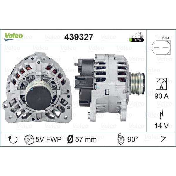 Слика на Генератор VALEO NEW ORIGINAL PART 439327