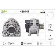 Слика 1 на Генератор VALEO NEW ORIGINAL PART 439441