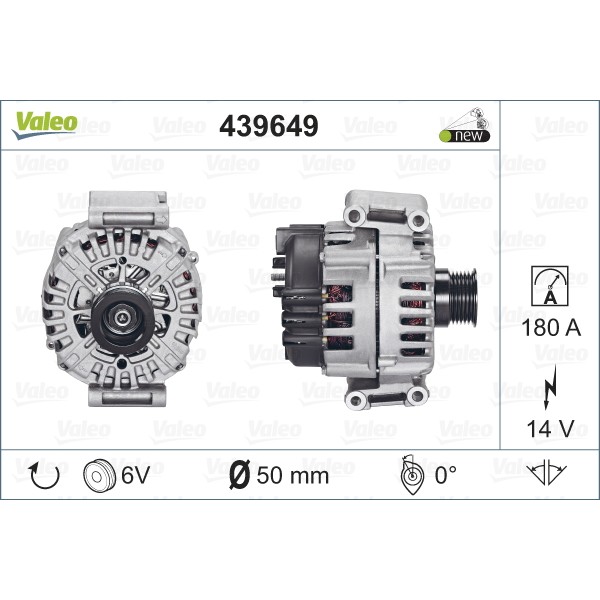 Слика на Генератор VALEO NEW ORIGINAL PART 439649