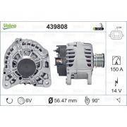 Слика 1 на Генератор VALEO NEW ORIGINAL PART 439808