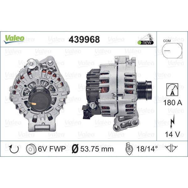 Слика на Генератор VALEO NEW ORIGINAL PART 439968