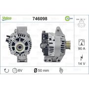 Слика 1 $на Генератор VALEO REMANUFACTURED CLASSIC 746098