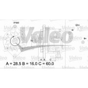 Слика 1 $на Генератор VALEO REMANUFACTURED PREMIUM 433483