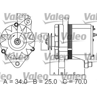 Слика на Генератор VALEO REMANUFACTURED PREMIUM 436117