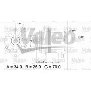 Слика 2 $на Генератор VALEO REMANUFACTURED PREMIUM 436117