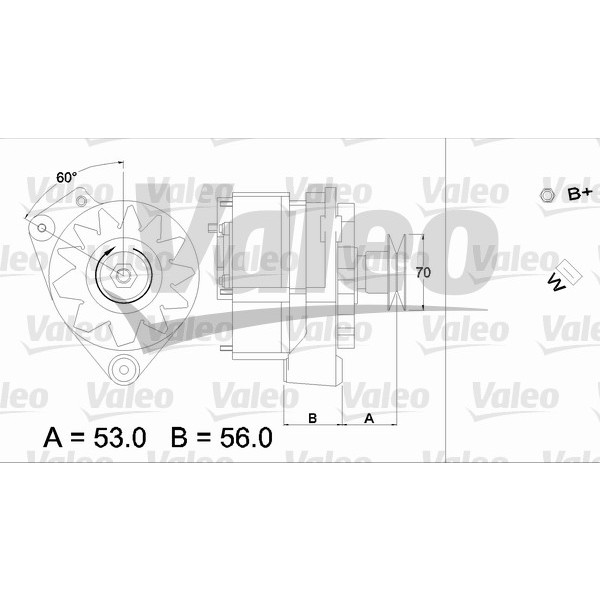 Слика на Генератор VALEO REMANUFACTURED PREMIUM 436192