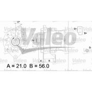 Слика 1 $на Генератор VALEO REMANUFACTURED PREMIUM 436197