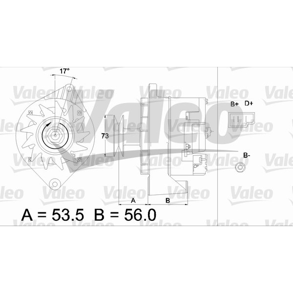 Слика на Генератор VALEO REMANUFACTURED PREMIUM 436215