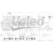 Слика 1 $на Генератор VALEO REMANUFACTURED PREMIUM 436276