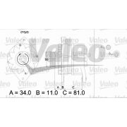 Слика 1 $на Генератор VALEO REMANUFACTURED PREMIUM 436301