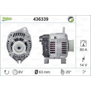 Слика 1 $на Генератор VALEO REMANUFACTURED PREMIUM 436339