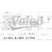 Слика 1 на Генератор VALEO REMANUFACTURED PREMIUM 436385